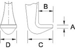 百固工具 百固锯条 百固带锯条 鱼牌 Bahco